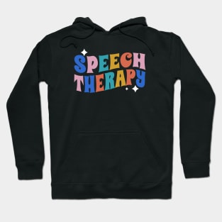 Speech Therapy - retro vintage Hoodie